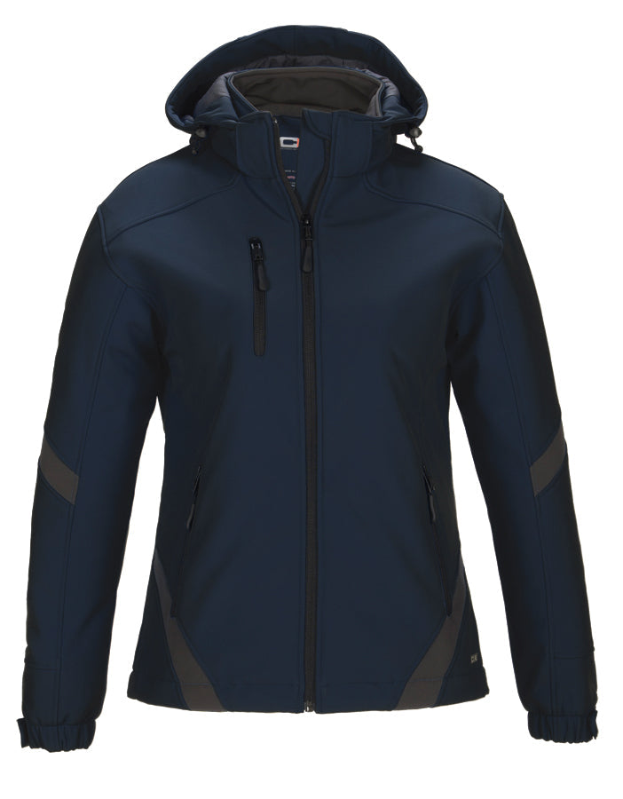 L03201 - Typhoon - Ladies Insulated Softshell Jacket w/ Detachable Hood
