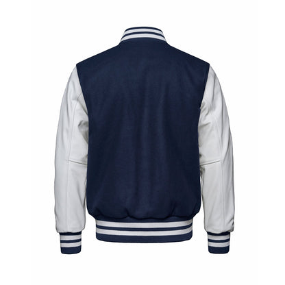 L06085 - Varsity - Melton and Leather Varsity Jacket
