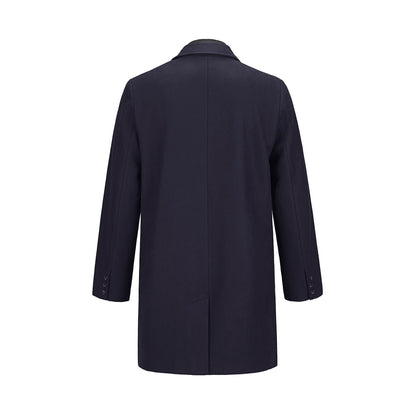 L06090 - Regent - Melton Coat with Removable Collar