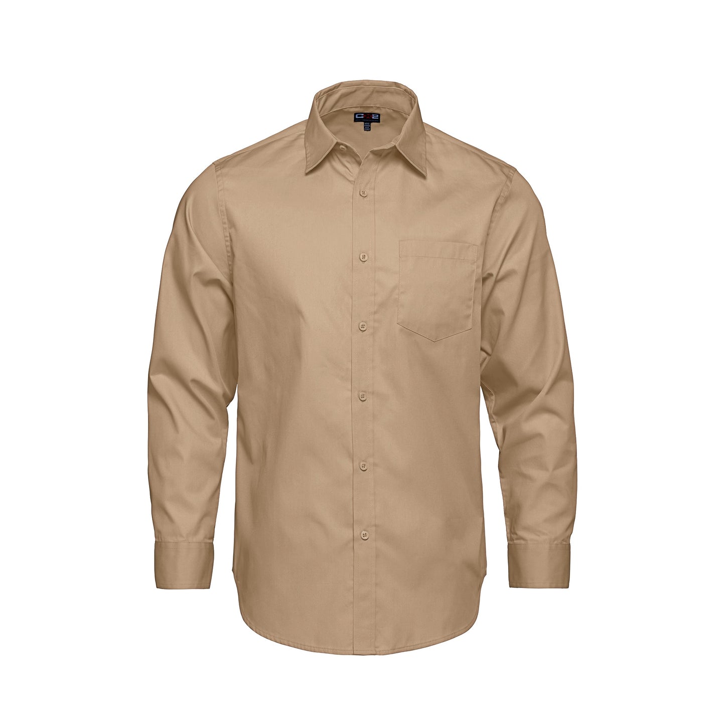 S04600 - Camden - Men's Poly-Cotton Twill Long Sleeve Easy-Care Shirt