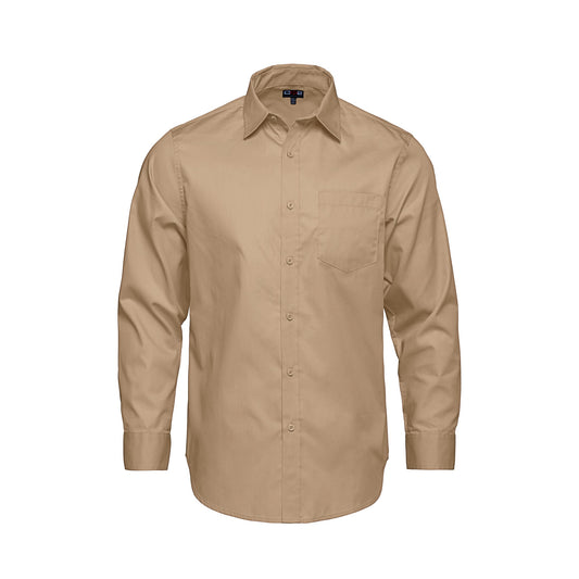 S04600 - Camden - Men's Poly-Cotton Twill Long Sleeve Easy-Care Shirt