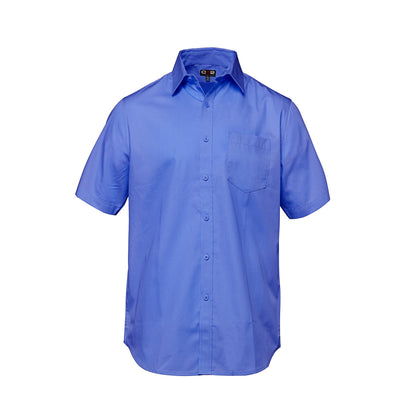 S04605 - ASHTON - Poly Cotton Twill Short Sleeve Easy-Care Shirt