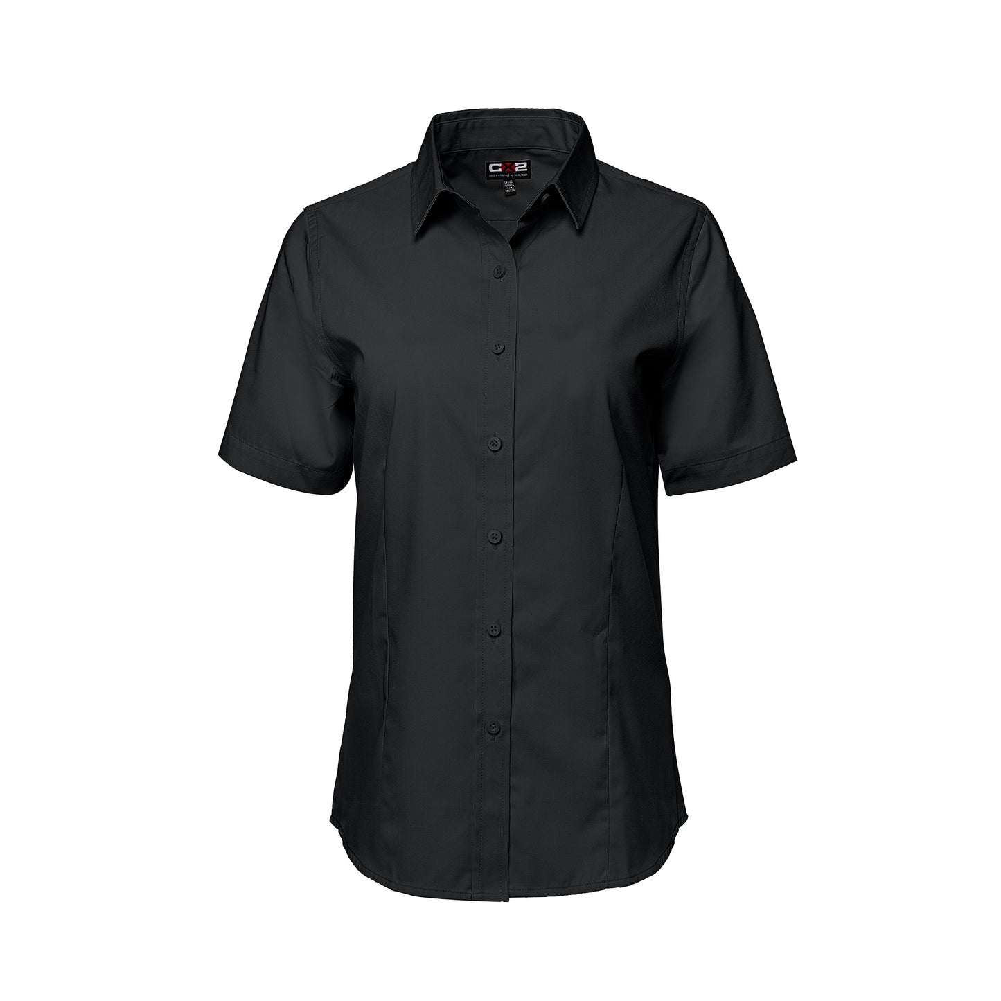 S04606 - ASHTON - Poly Cotton Twill Short Sleeve Easy-Care Shirt pour Femmes