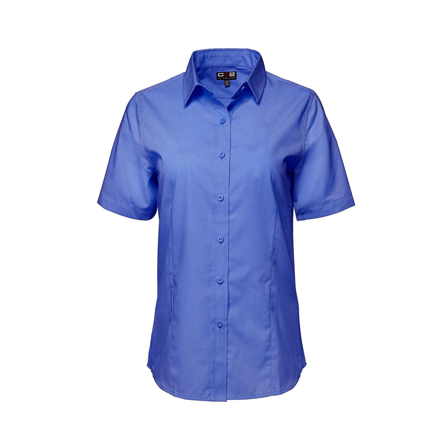 S04606 - ASHTON - Poly Cotton Twill Short Sleeve Easy-Care Shirt pour Femmes