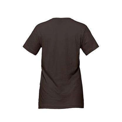 S05611 - Parkour - T-shirt col rond femme en coton peigné filé à l'anneau 