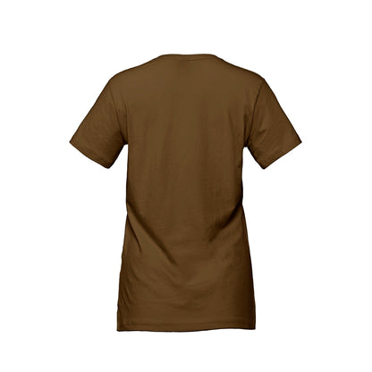 S05611 - Parkour - T-shirt col rond femme en coton peigné filé à l'anneau 