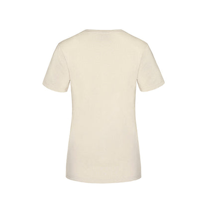 S05611 - Parkour - T-shirt col rond femme en coton peigné filé à l'anneau 