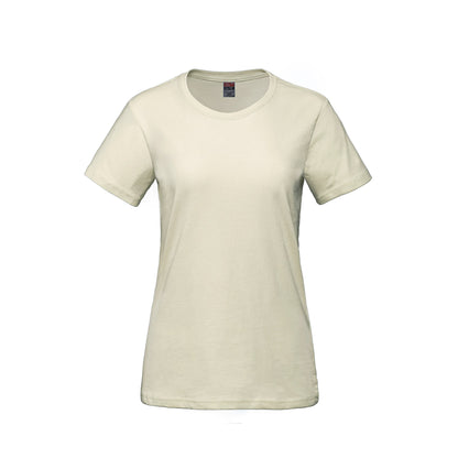 S05611 - Parkour - T-shirt col rond femme en coton peigné filé à l'anneau 