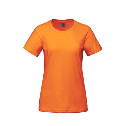 S05611 - Parkour - T-shirt col rond femme en coton peigné filé à l'anneau 