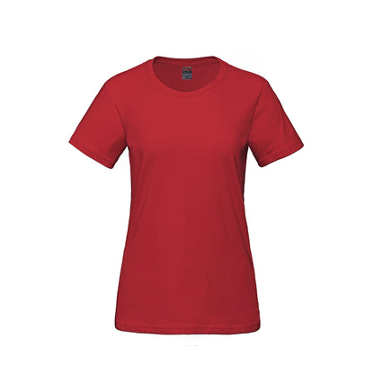 S05611 - Parkour - T-shirt col rond femme en coton peigné filé à l'anneau 