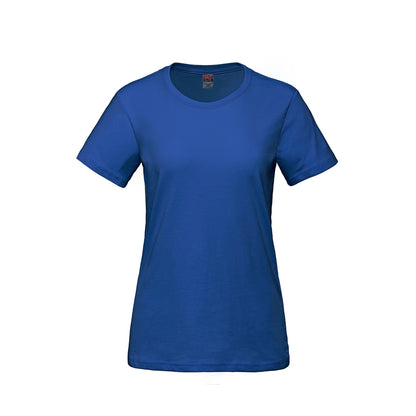 S05611 - Parkour - T-shirt col rond femme en coton peigné filé à l'anneau 