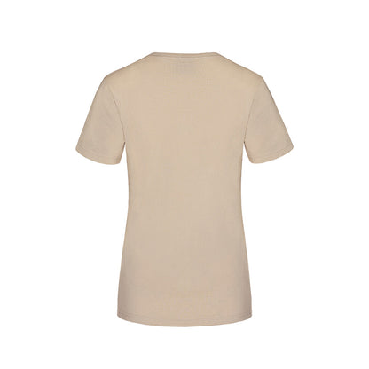 S05611 - Parkour - T-shirt col rond femme en coton peigné filé à l'anneau 