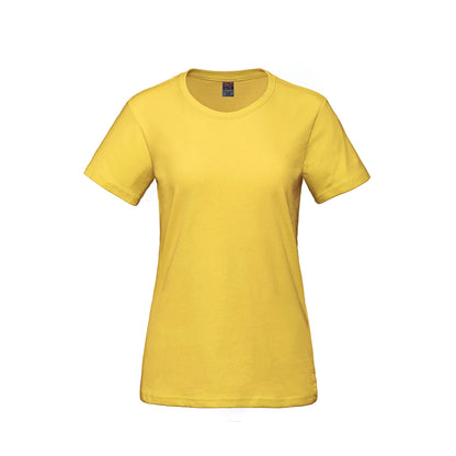 S05611 - Parkour - T-shirt col rond femme en coton peigné filé à l'anneau 