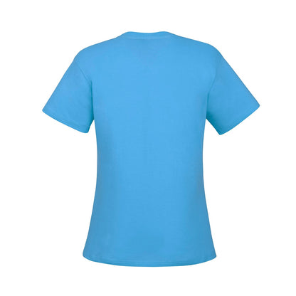 S05611 - Parkour - T-shirt col rond femme en coton peigné filé à l'anneau 