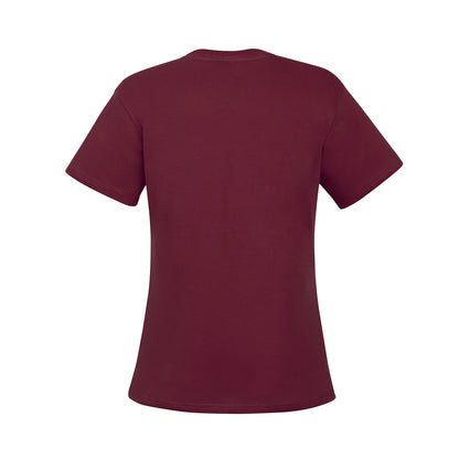 S05611 - Parkour - T-shirt col rond femme en coton peigné filé à l'anneau 
