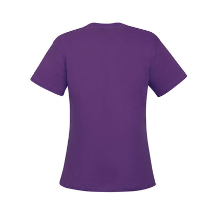 S05611 - Parkour - T-shirt col rond femme en coton peigné filé à l'anneau 