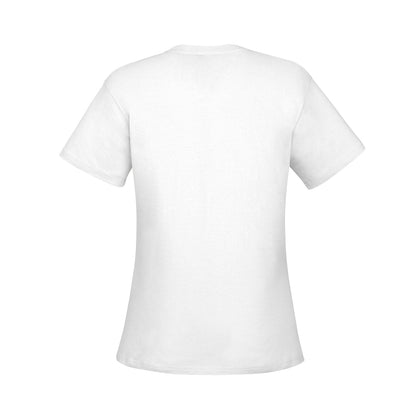 S05611 - Parkour - T-shirt col rond femme en coton peigné filé à l'anneau 