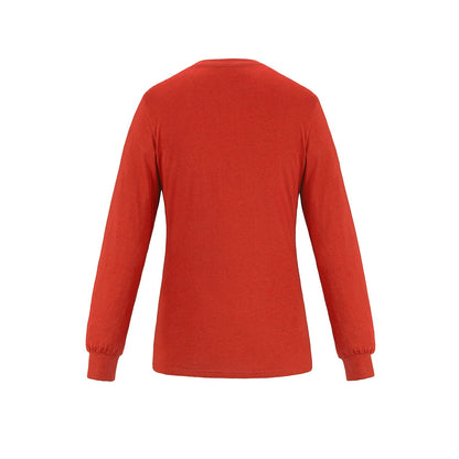 S05616 - Breeze - Ladies RING SPUN Combed Cotton Long Sleeve Crewneck T-Shirt