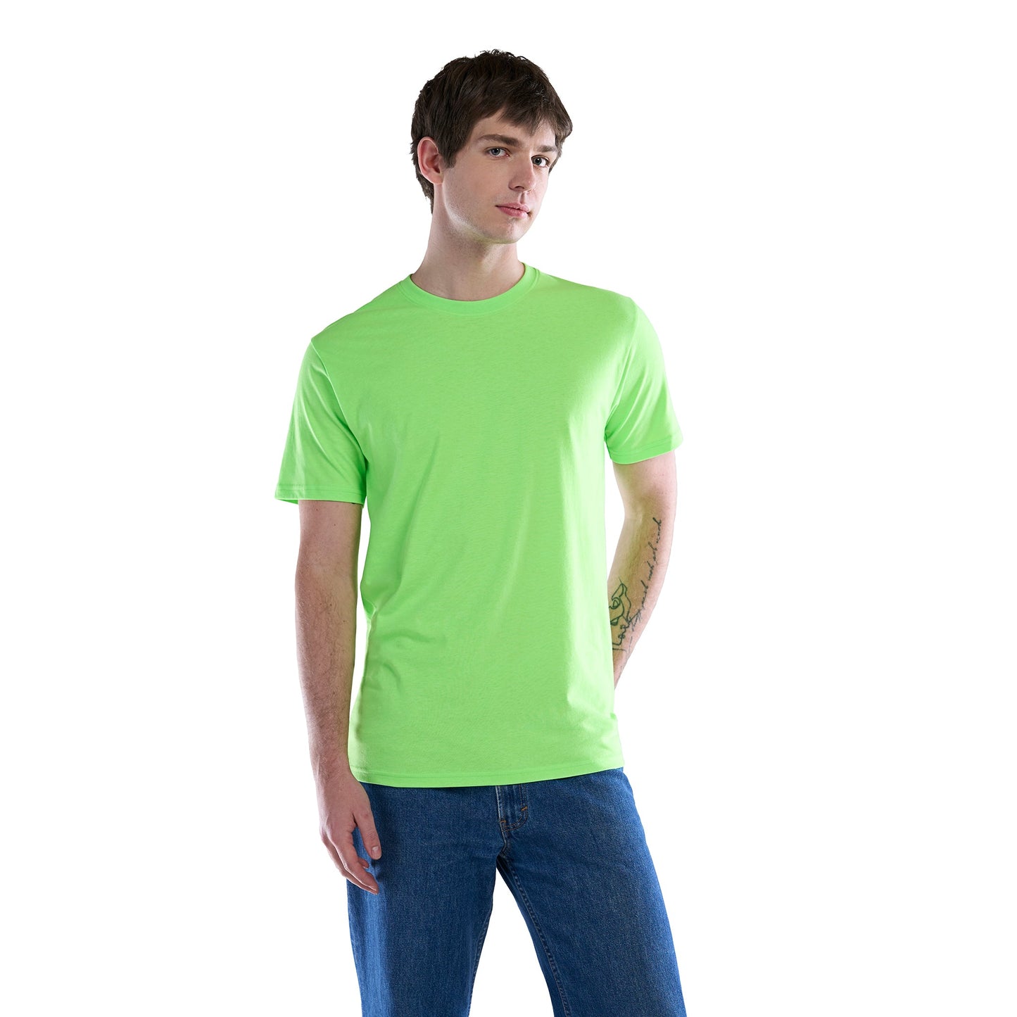 S05652 - Flare - Intense Colors - Adult 50/50 Cotton/Polyester Crewneck T-Shirt