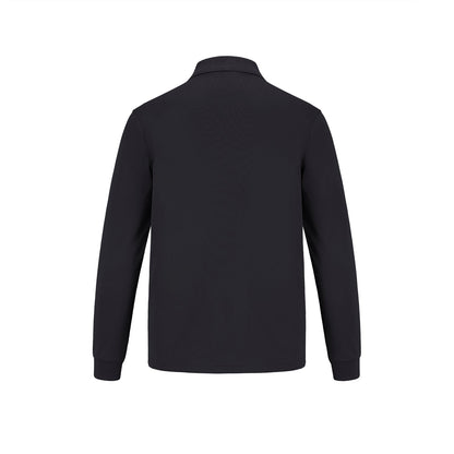 S05737 - Birdie - Men's Long Sleeve Pique Mesh Polo