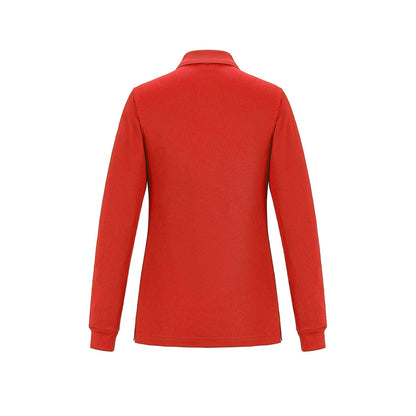 S05738 - Birdie - Ladies Long Sleeve Pique Mesh Polo