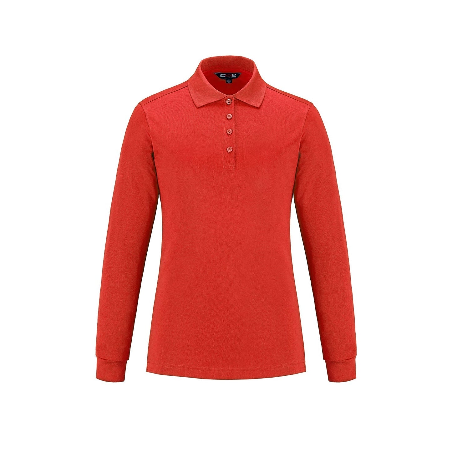 S05738 - Birdie - Ladies Long Sleeve Pique Mesh Polo