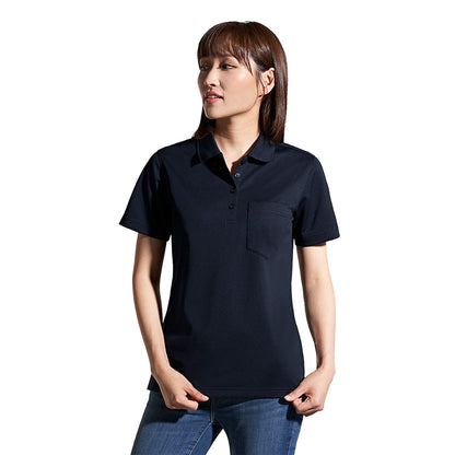 S05746 - Caddy - Ladies Pique Mesh Polo w/ Pocket