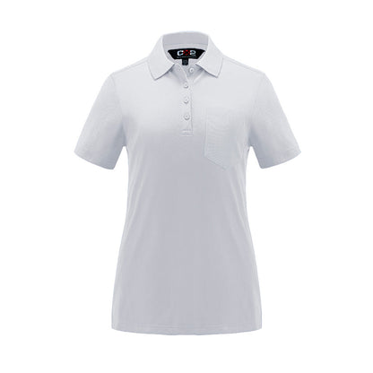 S05746 - Caddy - Ladies Pique Mesh Polo w/ Pocket