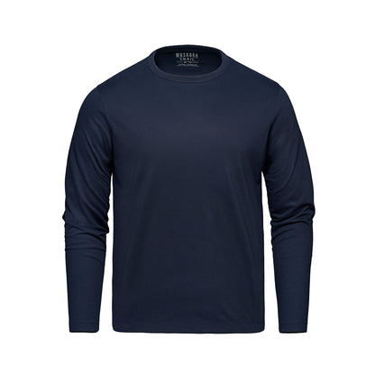 S05895 - Riverside - Cotton-Poly Long Sleeve Crewneck T-Shirt