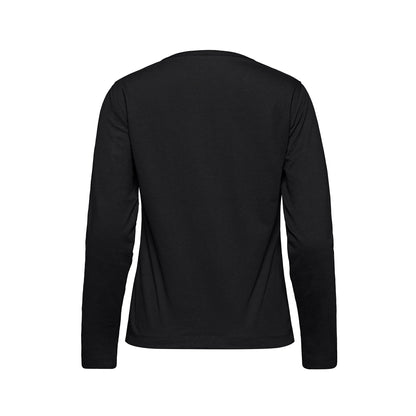 S05896 - Riverside - T-shirt à manches longues et col rond pour femme, en coton et polyester 