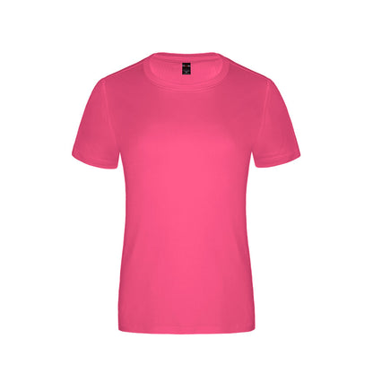 S05936 - Côte - T-shirt femme col rond en polyester 