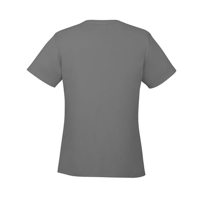 S05936 - Côte - T-shirt femme col rond en polyester 