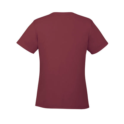 S05936 - Côte - T-shirt femme col rond en polyester 