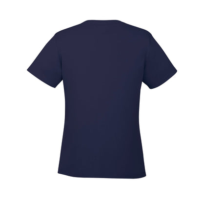 S05936 - Côte - T-shirt femme col rond en polyester 