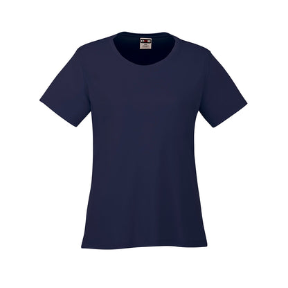S05936 - Côte - T-shirt femme col rond en polyester 