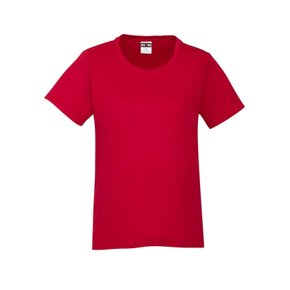 S05936 - Côte - T-shirt femme col rond en polyester 