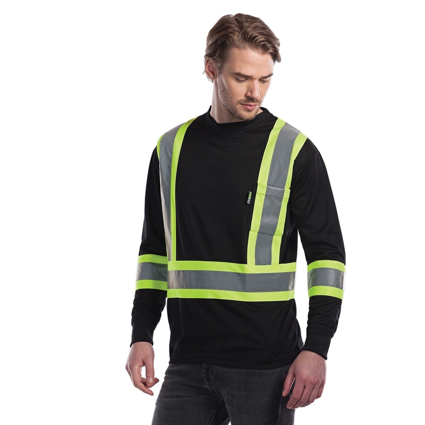 S05970 - Lookout - Adult Long Sleeve Hi-Vis T-Shirt