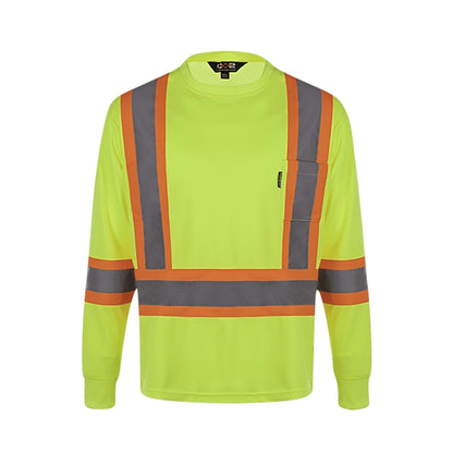 S05970 - Lookout - Adult Long Sleeve Hi-Vis T-Shirt