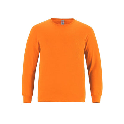 S5615Y - Breeze - Youth RING SPUN Combed Cotton Long Sleeve Crewneck T-Shirt